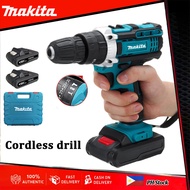 (Makita drill power tool ) Impact Drill Case set electric drill household rechargeable  impact drill