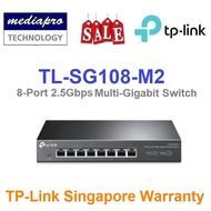 TP-LINK TL-SG108-M2 8-port 2.5Gbps Multi-Giga Switch (Support 2.5G /1G, TL-SG108 SG108 M2 ) - Local 