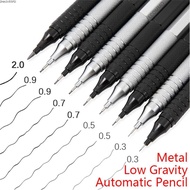 ZHAOX55PQ Mechanical Pencil, Stationery 0.3/0.5/0.7/0.9/2.0mm Automatic Pencil, Professional Low Gra