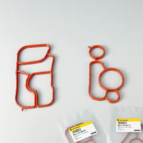 06J115441A 06J117070B Engine Oil Cooler & Filter Housing Gasket Kit for VW Golf Passat Jetta Tiguan 