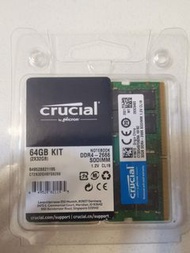 Crucial DDR4 64GB KIT  32GBX2