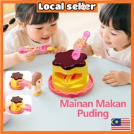 Aikoky Set Mainan Puding Jeli Pudding Feeding Toy 3-7 Year Old Children Food Feeding Toys Simulation