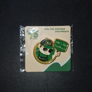 Milo 75th Tahun Years Celebration Anniversary Pin Metal Badge Collectable 美禄75周年别针徽章 (DESIGN：ABANG M