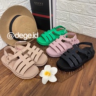 Women's jelly gladiator mountain sandals / gladiator back strap sandals