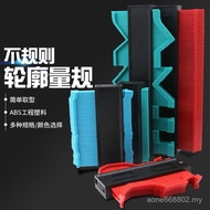 New Style Profile Gauge Arc Shaper 120mm Irregular Contour Gauge Plastic Contour Gauge Arc Ruler JQH