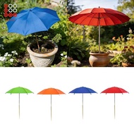 [Shiwaki3] Plant Shade Umbrella Plant Shade Cover Parasol Weatherproof with Bamboo Stake Shade Cloth