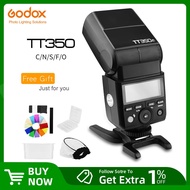 Godox TT350C TT350N TT350S TT350F TT350F TT350O Flash 2.4G HSS TTL Wireless Speedlite Flash