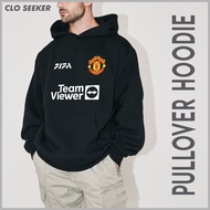 M-3XL Manchester United X ทีม Viewer Hoodie ออกแบบ Unisex เสื้อแจ็คเก็ต Hoodie Man Hoodies ผู้หญิงแข