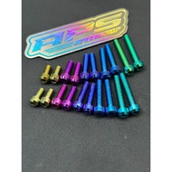 Titanium Bolt M5 Thread 8 Smail Menstruation Titanium Original Vietnam