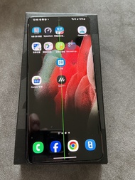 Samsung S21 Ultra 黑色 256G 螢幕綠線