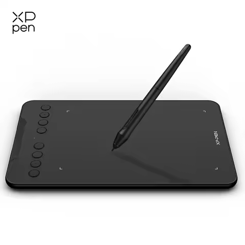 XPPen Deco Mini7 V2 Graphics Tablet 7*4.3 inch Digital Drawing Tablet 8 Key for Android Windows Mac 
