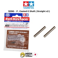 TAMIYA 15390-Fluorine Coated Gear Shaft (Straight 2pcs.) Racing