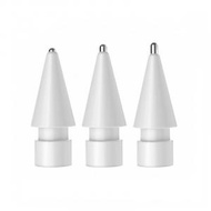 ALOK - APNIB 適用於蘋果Apple Pencil 1代 2代替換筆尖共4個包括平替筆尖白色,2.0筆尖白色,2.0圓頭白色,3.0筆尖白色
