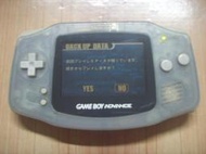 ※隨緣電玩※絕版 GAME BOY Advance 彩色遊戲主機+格鬥遊戲+電池．功能正常/如圖所示．一組 3999 元