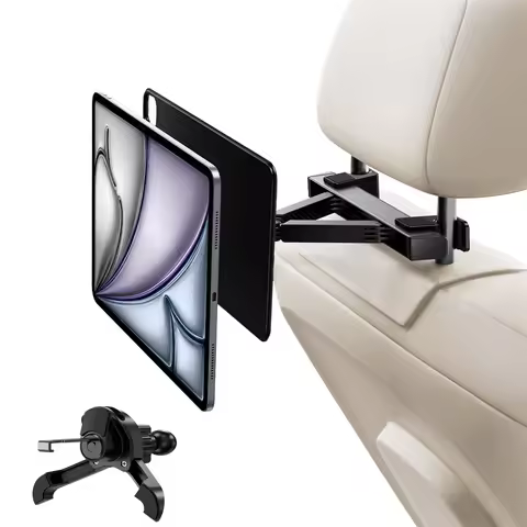 KUXIU X97 MAX Magnetic Car Holder For iPad Pro/iPad Air,Rear Seat Mount for Kids,ipad Car Stand Acce