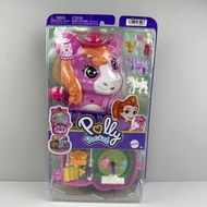 Matt Polly Pocket Pink Pony Farm Wonderful Storage Box Mini Miniature Play House Toys o