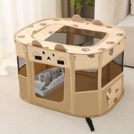 Cat Delivery Room Breathable Cat Litter Kennel Foldable Pet Delivery Room Closed Type Cat Delivery R