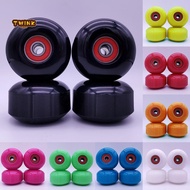 Durability and Style Soft Longboard Skateboard Wheels 4 pcs 52x32mm 95A Hardness
