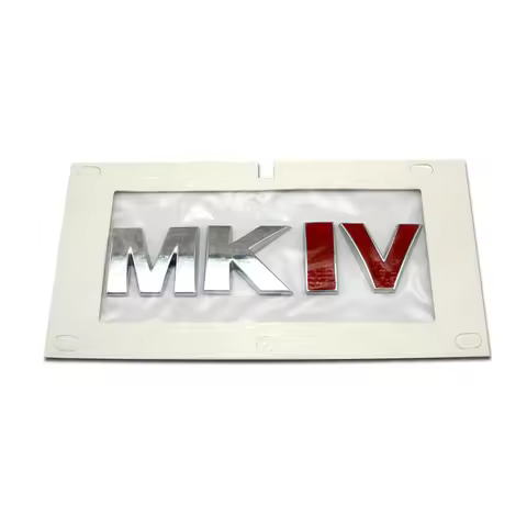 Plastic Chrome Badge MKIII MKIV MKV 2.0V 2.4T 2.6T 3D Car Logo Emblem Custom