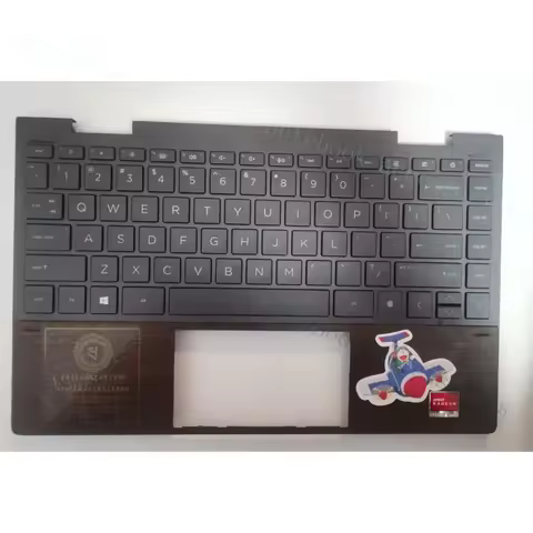 A+ For HP ENVY 13 X360 13-AY TPN-C147 Palmrest Upper Backlit Keyboard L94518-001