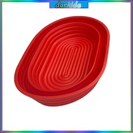 Dark Hygienic Heat Resistant Bread Proofer Foldable Nonstick Dough Proofing Bowl