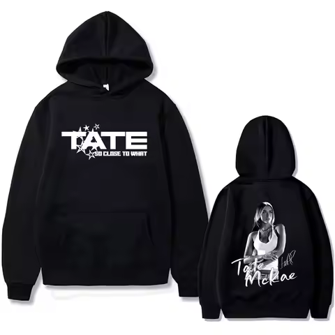 Tate Mcrae So Close To What Miss Possessive Hoodie Men Women Fashion Vintage Pullover Male Casual Ov