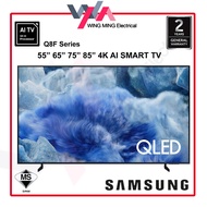 Samsung Q8F QLED 4K Smart TV | 55" 65" 75" 85" | Q4 AI Processor Quantum Dot 100% Color Volume | QA5