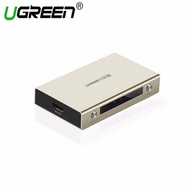 Ugreen 40278 3-Port HDMI Switch Zinc Alloy | 4K UHD 60Hz, Auto/Manual Switching, HDMI Hub for TV