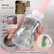 Baby Bottle Brush Travel Set Odorless Silicone Bottle Nipple Brush Set