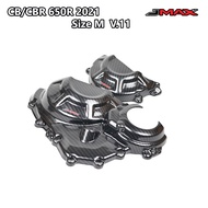 Engine Cover Model HONDA CB/CBR 650R Year 2021-24 V.11 M 6D Carbon Film Pattern