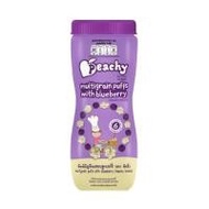 Peachy ขนมพัฟฟ์ธัญพืชผสมบลูเบอร์รี่ 1 ขวด (r25)