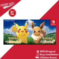 Let's go pikachu  Let's Go Eevee (Nintendo Switch) Digital Download