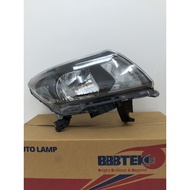 HEADLAMP NISSAN NAVARA NP300 D23 2015-ON BLACK RHD BY BBBTEK