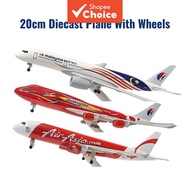 20CM Airbus A350 Aircraft Model Alloy Metal Diecast Airplane Toy Children Kids Gift A350 Series Mini