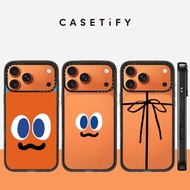 Cute Eyed Bowknot Acrylic Phone Case For iPhone 1 7Pro Max 17 Air 16 Plus 15 14 13 12 Shockproof Pro