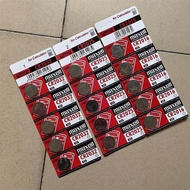 แบตเตอรี่แบบหน้าปุ่มสำหรับรถยนต์ 3V แบตเตอรี่ Li-ion CR2032/2025/2016/1632/1620/1616 ของ Wansheng อุ