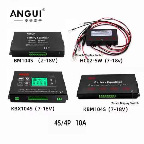 ANGUI KBX104S KBM104S HC02-SW 48V Battery Equalizer Aticve Batteries Balancer Monitor Lead Acid Li-i