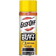 Easy Off Heavy Duty Oven Cleaner, Destroys Tough Burnt on Food and Grease, Lemon Scent, 14.5 oz Can