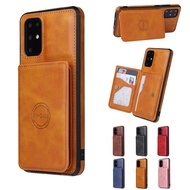 Case For Samsung S21 Ultra S21 FE S20 FE S20+ S20 Ultra S10+ Case Wallet Leather Casing Card Holder Slot Bracket