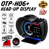 OTP H06+ Myvi Old Viva Avanza Avy Yrv Passo All Car Use OBD2 Meter Gauge Head Up Display