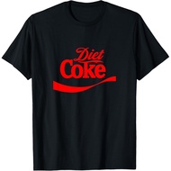 Men's cotton T-shirt Coca-Cola Classic Diet Coke Red Label T-Shirt Fast Shipping 4XL , 5XL , 6XL