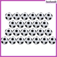 🏠 24 Pack Assorted Mini Table Soccer Balls ABS for Kids Desktop Soccer Games