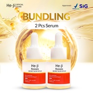 [HE-JI] Bundle 2 Pcs Rosses Secret Glow Serum with Niacinamide 5%, Propolis Extract & Melazero Extra