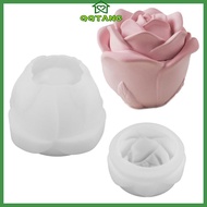 QQ* Rose Flower  Holder Molds for Making  Cup Jewelry Case Storage Jar