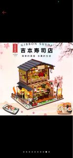 ［DIY模型袖珍屋］日式和風—吉本壽司店