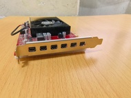 新淨 Radeon R7 350 4GB GDDR5 6 Mini DP 專業顯示卡 (6個 Mini DisplayPort)