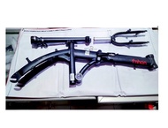 FRAME FNHON BREEZE 14 INCH INCH BINGKAI 14INC INC SEPEDA LIPAT SELI FOLDING FORK HANDLEPOST BIKE NOT