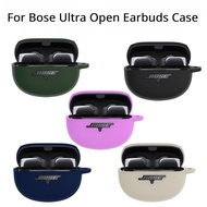 New Earphone Case For Bose Ultra Open Earbuds Silicone Shockproof Protect Cover  With Keychain