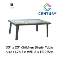 Century Foldable Plastic ABC Table / Picnic Table / Kids Table / Study Table 1820L