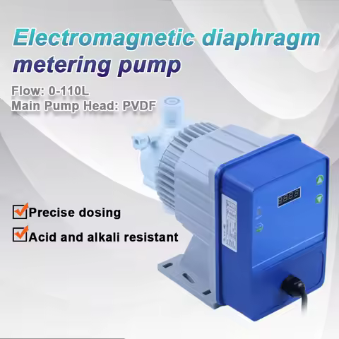 Liquid Mini Acid Chemical Chlorine Metering Automatic Electromagnetic Dosage Pump (Water Treatment S